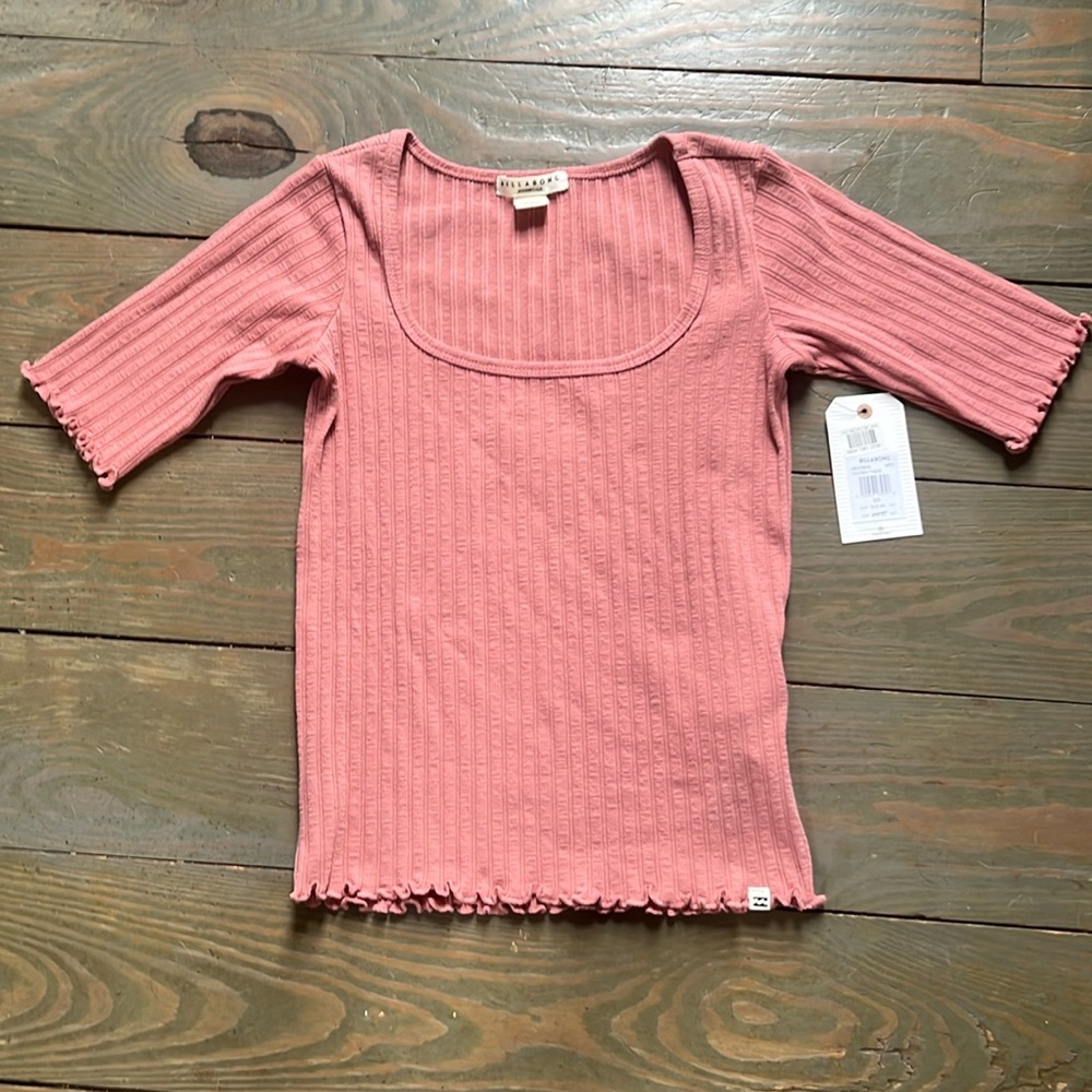 NWT Billabong Mauve Shirt ~ Size S